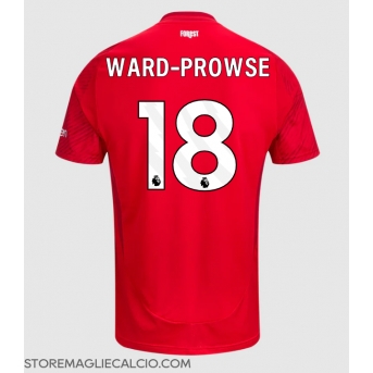Nottingham Forest James Ward-Prowse #18 Maglia Gara Casa Repliche 2024-25